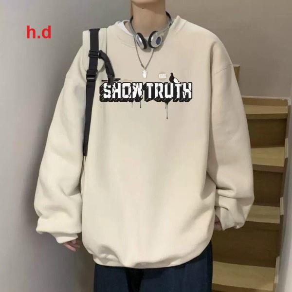 Áo Sweater show truth Unisex nam nữ tay lỡ Oversize form rộngThời trang Thu đông ấm áp, nỉ cotton ko bai xù, ấm á
