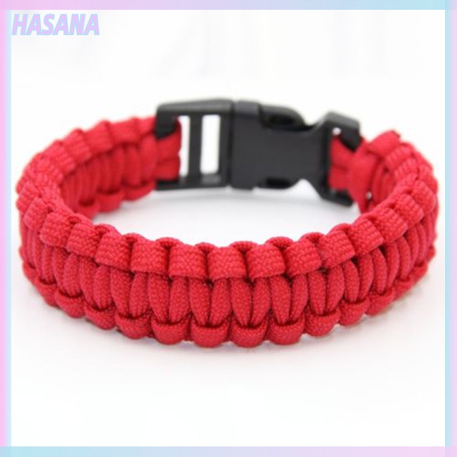 Vòng Đeo Tay Sinh Tồn Kèm Dây Dù HASANA