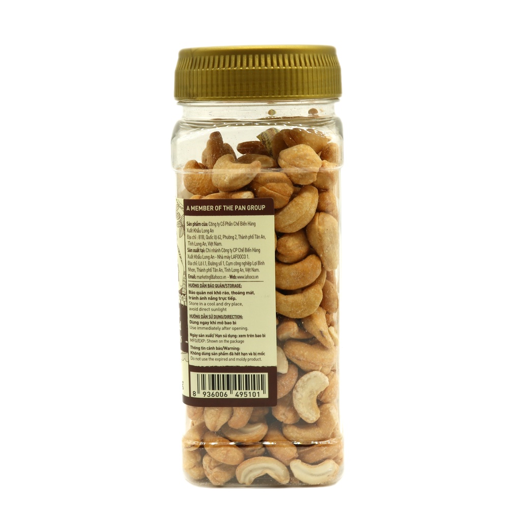 Hạt Điều Rang Muối 270g LAFOOCO salted roasted cashew nuts