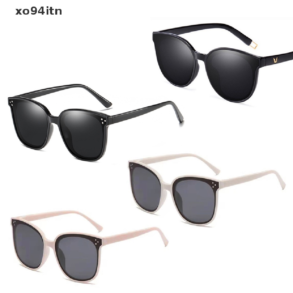 Gm Kính Mát Vuông Chống Tia UV Phong Cách Retro Dành Cho Nữ