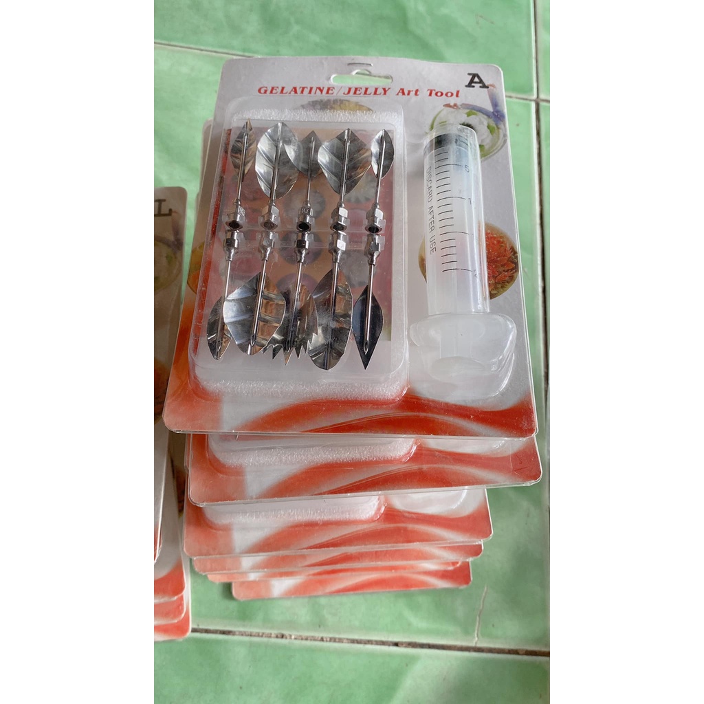 Bộ Kim Dụng Cụ Làm Thạch 3D Nghệ Thuật 10 Món