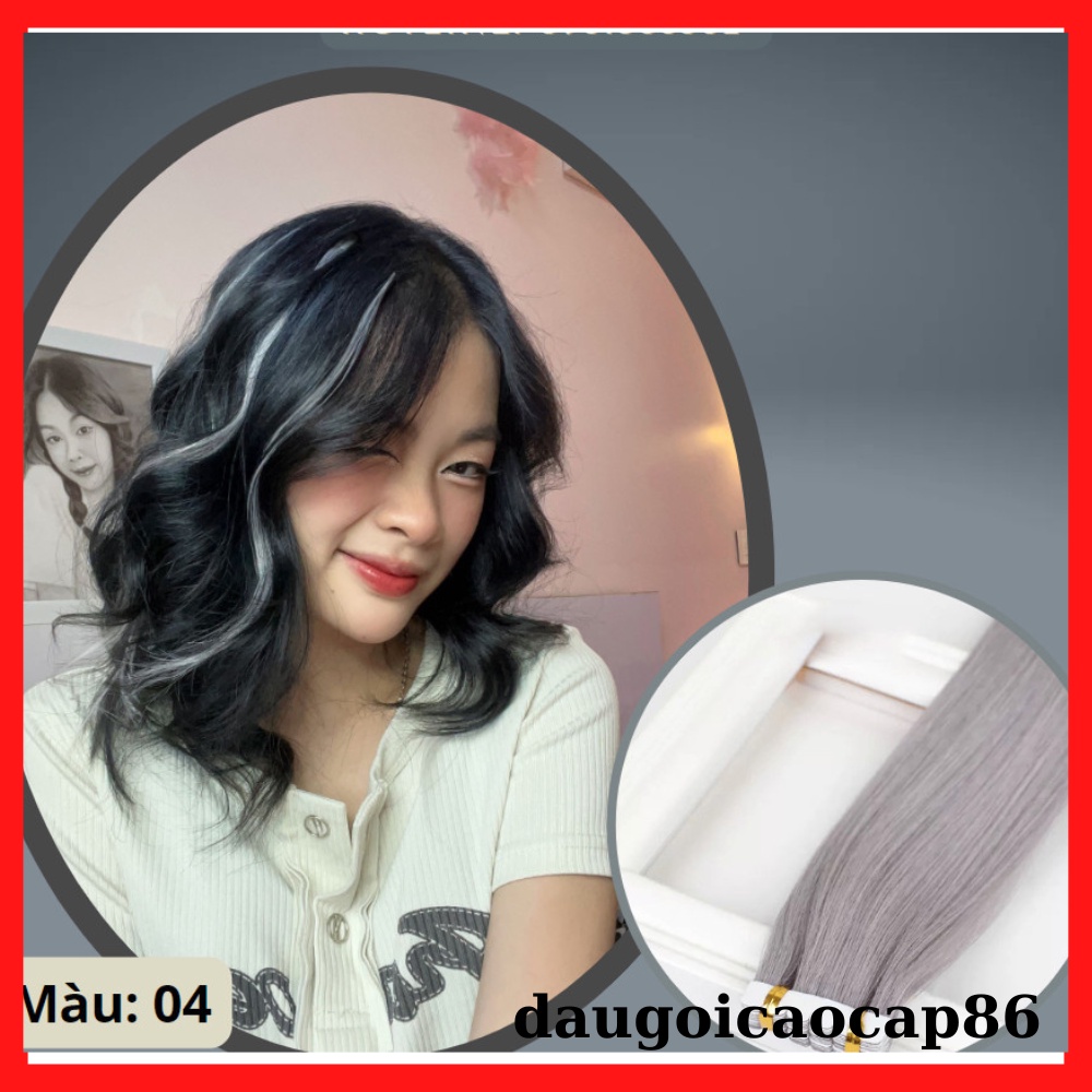 ,Tóc line dán làn từ sợi protein Xanhliga