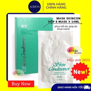 [ALBION] MẶT NẠ DƯỠNG HIỆU CHỈNH DA Skin Conditioner Essential Paper Mask E (hàng mua trực tiếp từ showroom ALBION)