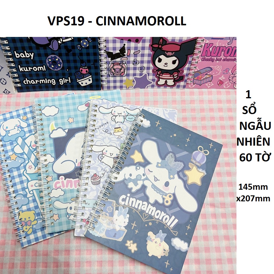 Sổ Tay A5 Ghi Chép Cute Ghi Chú Dễ Thương Mini Học Sinh VPS19