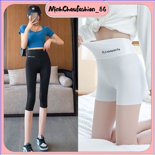 Quần Legging nữ đùi, lửng, ngố, nâng mông cạp cao siêu hót, siêu co giãn, hàng loại 1. Mã Q98