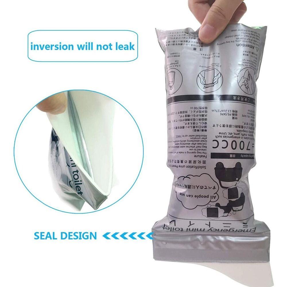LLOYD Túi Đi Tiểu Khẩn Cấp Mini Di Động Chống Rò Rỉ Dùng Một Lần Cho Unisex