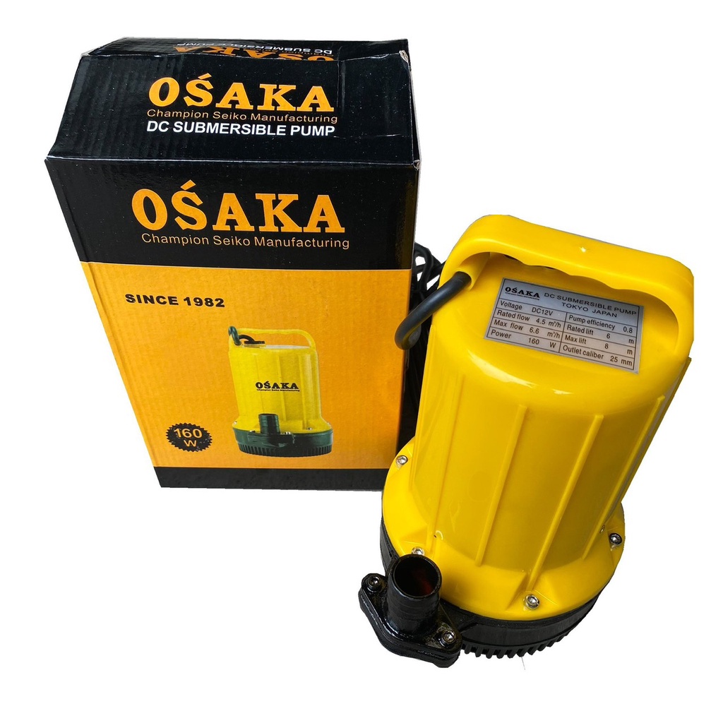 Bơm chìm DC 12v-24v  160w-180w,12v- 250w