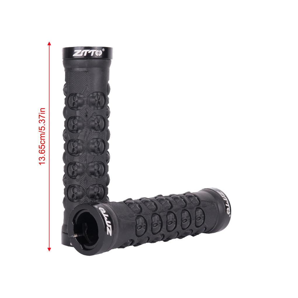 1 Cặp Vỏ Bọc Tay Lái Xe Đạp Leo Núi Bằng Hợp Kim Nhôm Chống Trượt