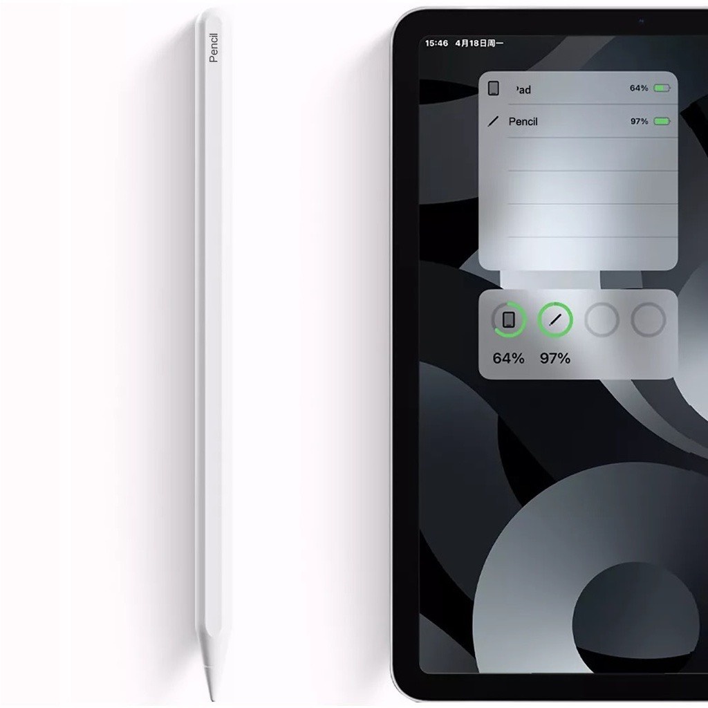Bút cảm ứng chống tì tay WIWU Pencil W Cho PAD Pro 11 , 12.9 inch M1 , Air 4 , Air 5 , hỗ trợ sạc không dây cạnh máy