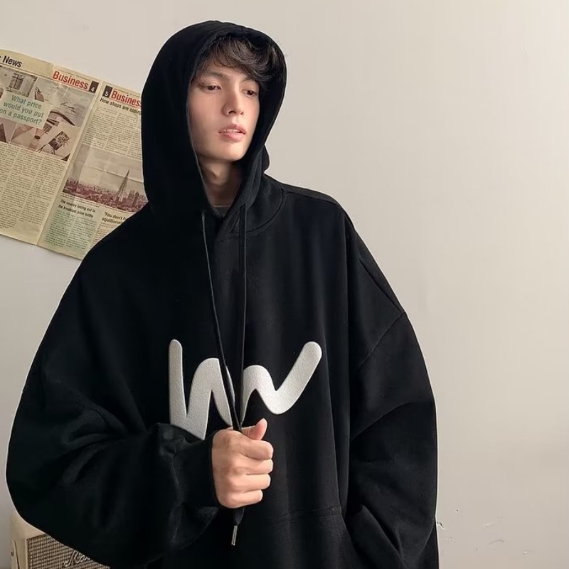 Áo Hoodie Oversize In Họa Tiết Thời Trang Hàn Quốc Chất Lượng Cao Cho Nam Size M-5XL