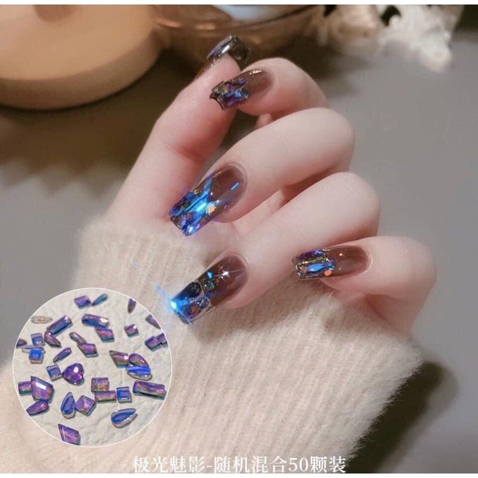 Phụ kiện nail - Đá Aurora Diamond
