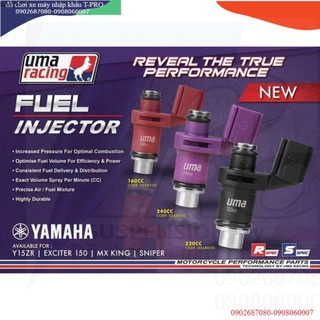 ĐẦU KIM PHUN UMA RACING 160cc 240cc 320cc CHÍNH HÃNG