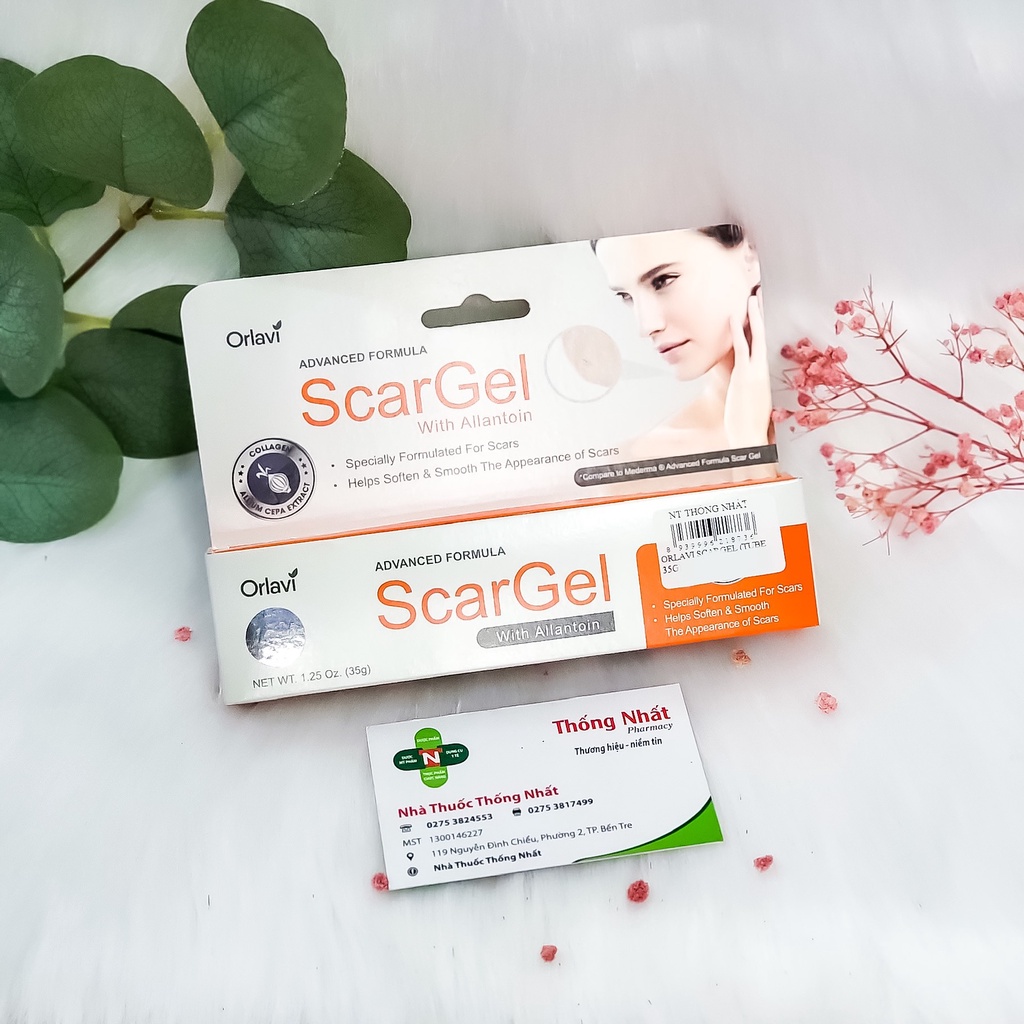 Kem làm mờ sẹo Orlavi ScarGel tuýp 250g