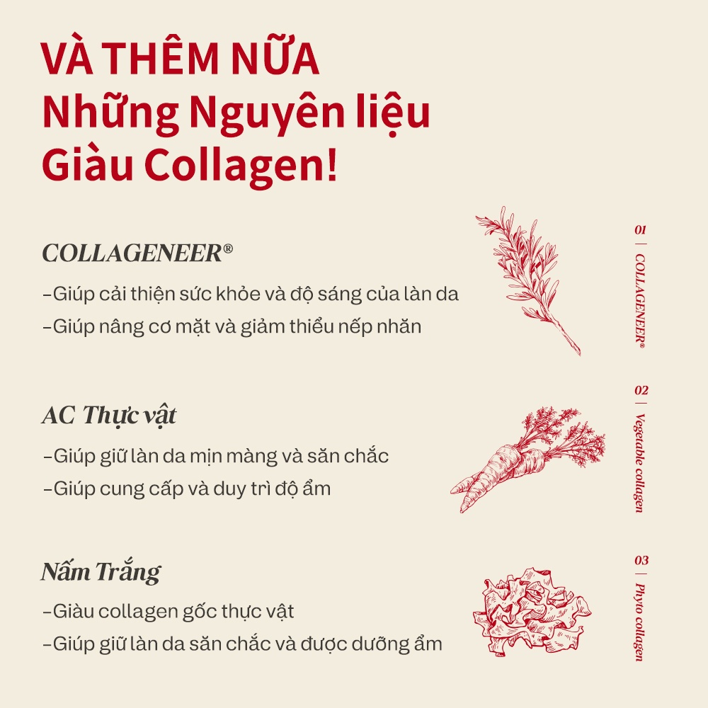 Tinh chất dưỡng da MA:NYO Vcollagen Heart Fit Ampoule 50ml