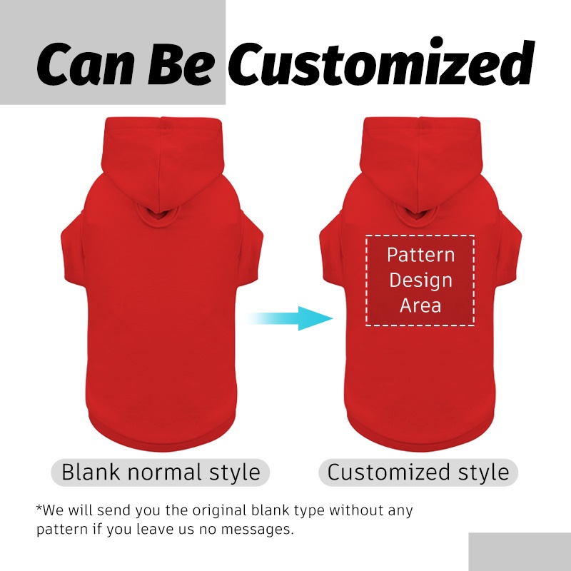 HamshMoc Áo Hoodie Mềm Mại Thoáng Khí In Họa Tiết Hamsa Cho Thú Cưng