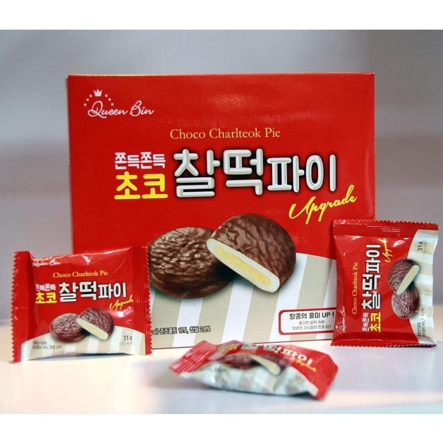 Bánh Mochi Queen Bin Hàn Quốc Hộp 310g