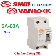 Aptomat chống giật SINO 16A 20A 25A 32A 40A | CB chống giật