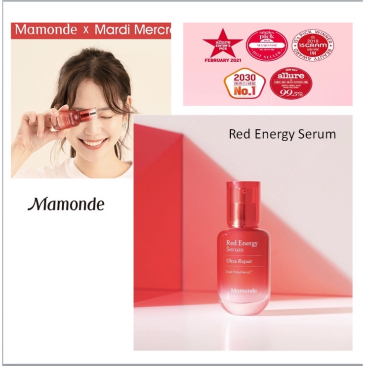 Tinh Chất Dưỡng Da Màu Đỏ 30ml Mamonde