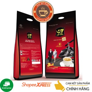 Cà Phê Sữa Hòa Tan G7 3in1 Bịch 100 gói dài - Trung Nguyên
