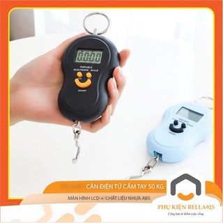 Cân điện tử Bella925 cân cầm tay dùng cân hành lý hay cân đi chợ 50kg màu ngẫu nhiên