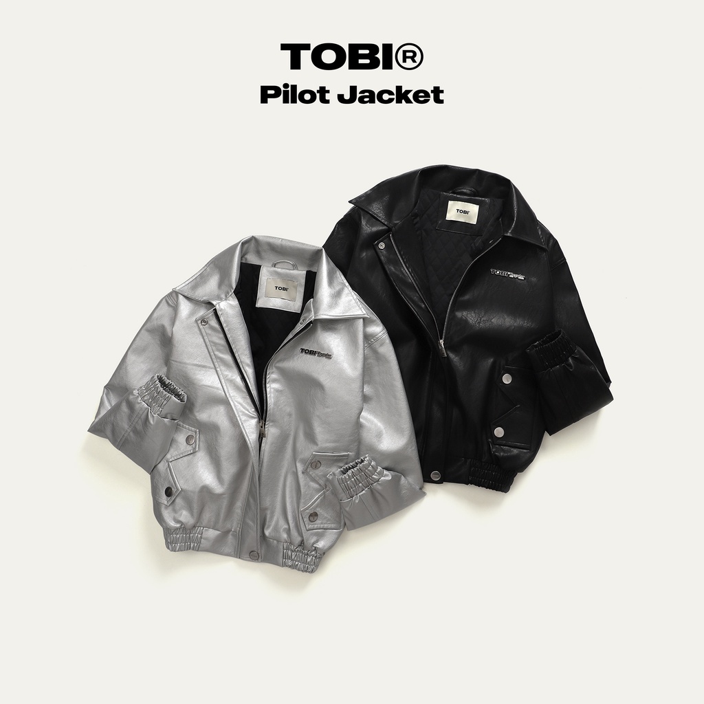 Áo khoác da TOBI - Pilot Jacket