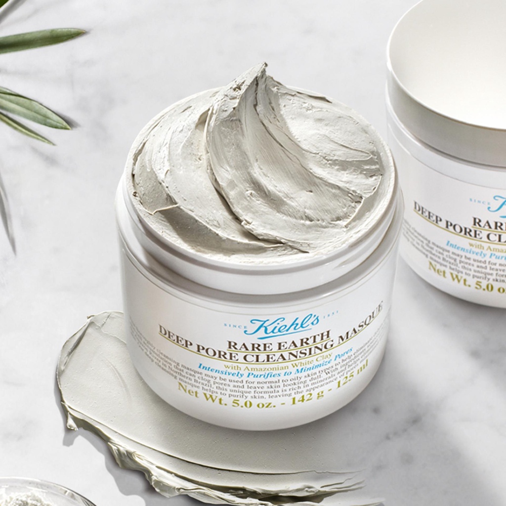Mặt nạ đất sét Kiehl's Rare Earth Deep Pore Cleansing Masque giảm dầu mụn