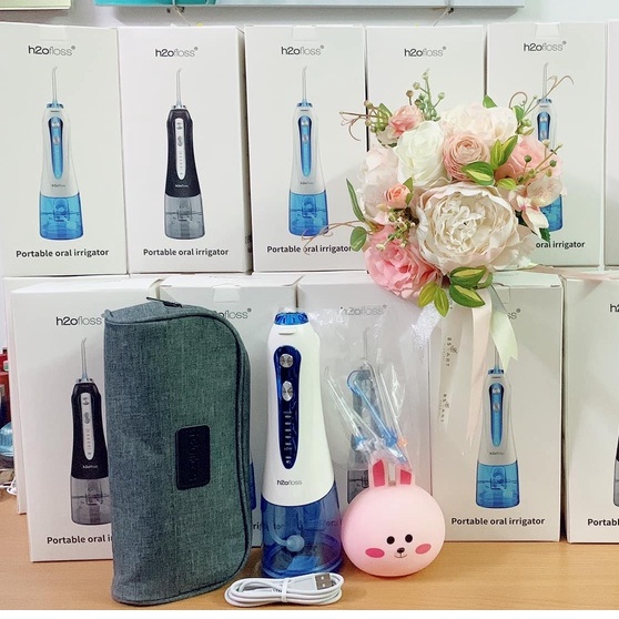Máy tăm nước H2OFloss HF-9P chống thấm nước, bảo hành 12 tháng chính hãng