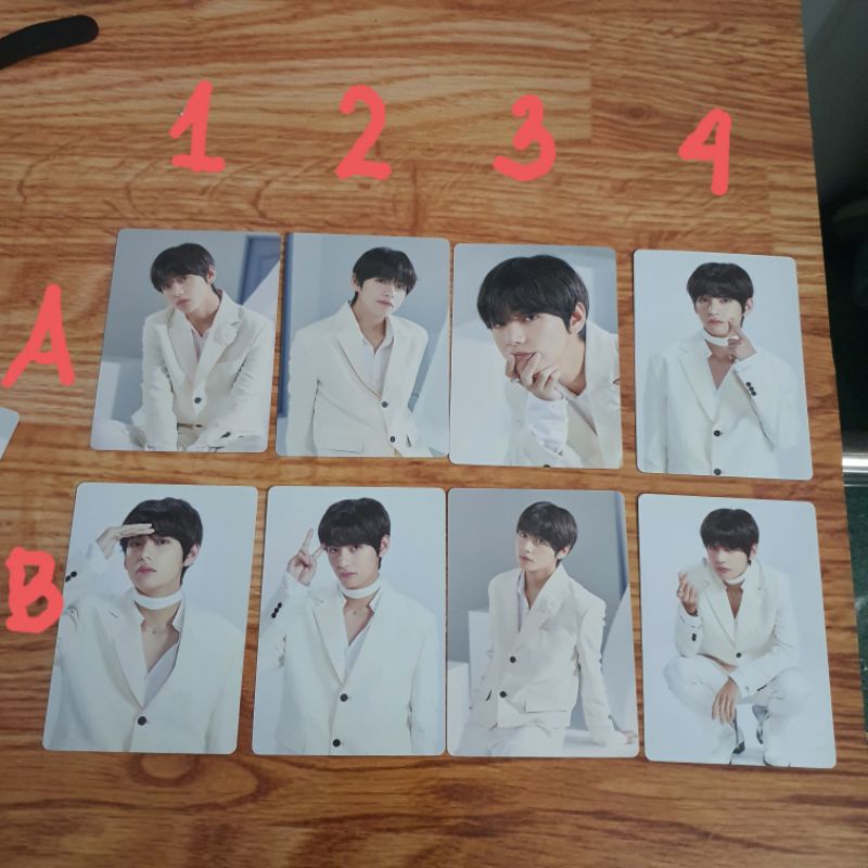 [ BTS chính hãng ] Thẻ ảnh card bo góc V Taehyung