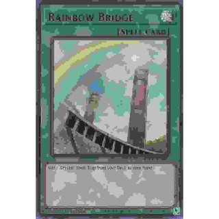 Thẻ bài yugioh rainbow bridge - blcr-en055 - ultra rare 1st edition