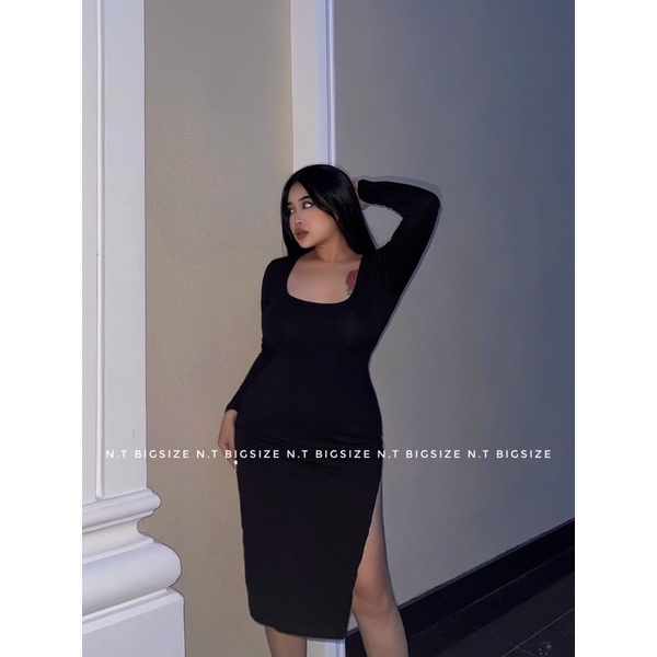 Đầm body xẻ đùi sexy