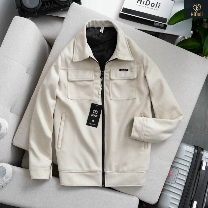 ÁO KHOÁC NAM DA LỘN MỚI NHẤT 2022