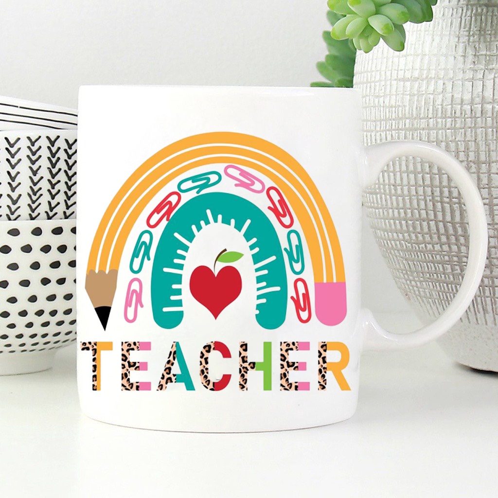 Ly Sứ, Cốc Sứ Tặng Thầy Cô 20/11 💕Freeship💕 Quà Tặng, Quà Lưu Niệm , In Theo Yêu Cầu, nhà giáo Việt Nam, teacher'