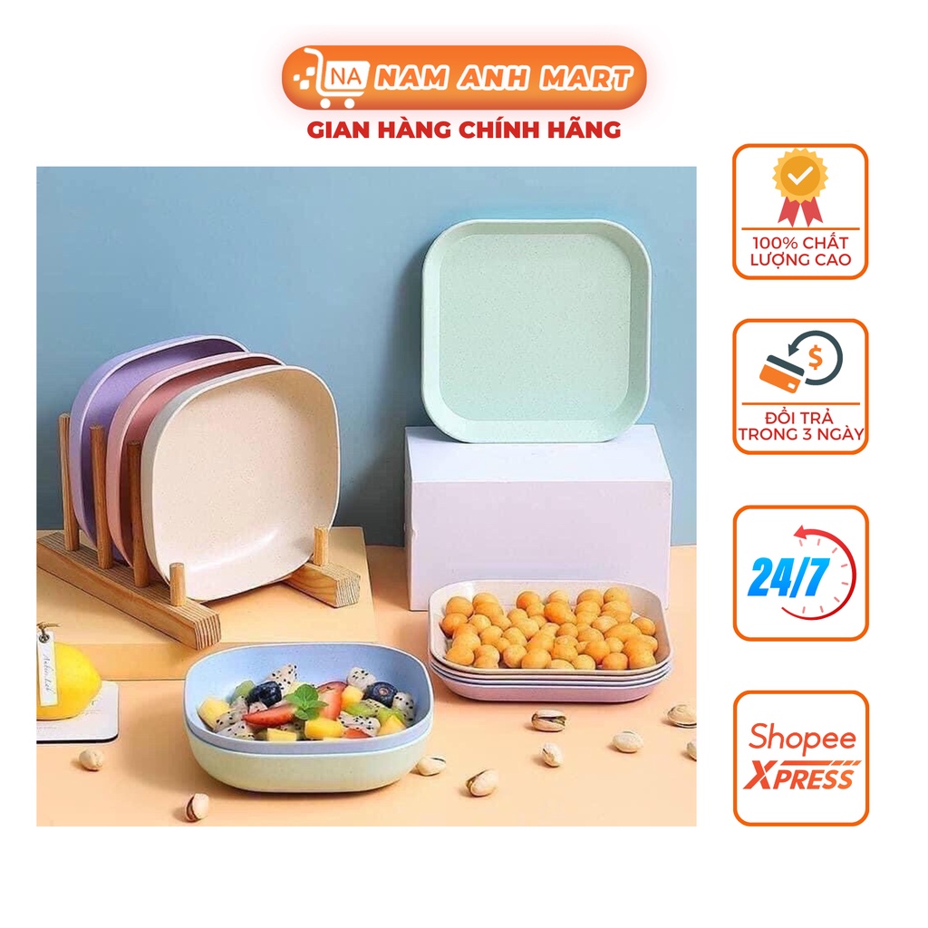 SET 8 ĐĨA NHỰA LÚA MẠCH #GDI298