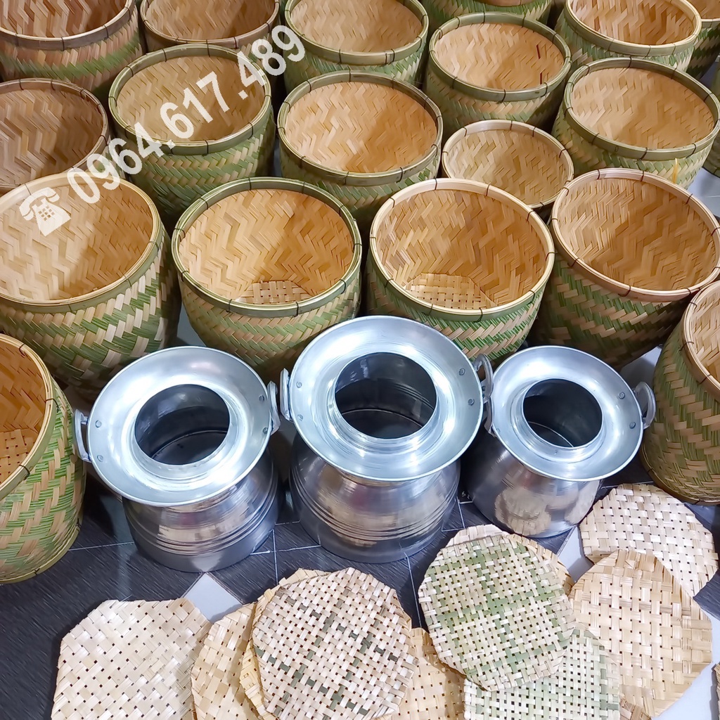 Trõ Đồ Xôi Bằng Điện / Trõ Tre Hấp Xôi / Chõ Cắm Điện / Hấp Cơm Tấm / Hấp Bánh Ngon