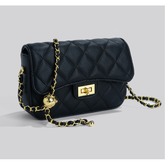 💋Có Sẵn💋 Túi xách nữ CEEKAY  dáng chữ nhật họa tiết kẻ ô hình thoi phong cách retro thời trang nữ