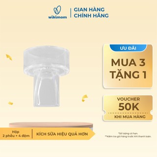 Van chân không silicon - phụ kiện máy hút sữa van chân không tương thích với máy hút sữa Spectra, Medela.Avent...