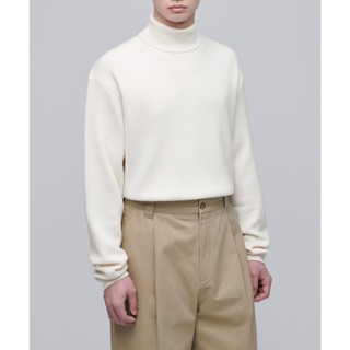  Áo len Cổ Lọ Nam dệt Jacquard chất len lông cừu dày dặn form rộng - 702 