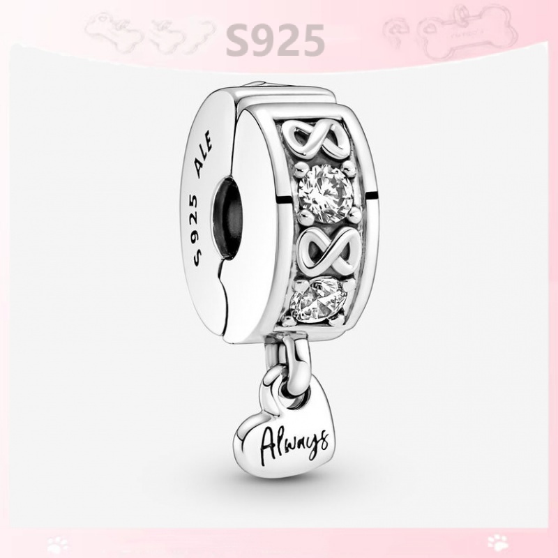 Kẹp Cố Định Pan S925 Bằng Bạc Sterling Sang Trọng Thời Trang