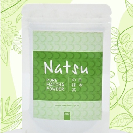 Bột trà xanh Matcha Natsu 20g BIMALL
