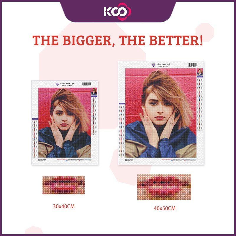Bộ Tranh Đính Đá 5D Tự Làm Hình Lâu Đài Kích Thước 30x40cm / 40x50cm