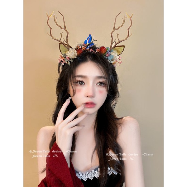 CÀI TÓC GIÁNG SINH HOẠ TIẾT TUẦN LỘC SANG CHẢNH 2023