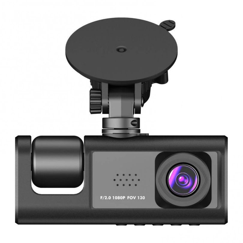 DVR Xe ô Tô 1080P Camera Hành Trình ống Kính Kép Phía Trước/phía Sau/video Bên Trong Phát Hiện Chuyển động 120 ° Tầm Nhìn Ban đêm Đầu Ghi Hình ô Tô Với Màn Hình LCD 2.0 Inch