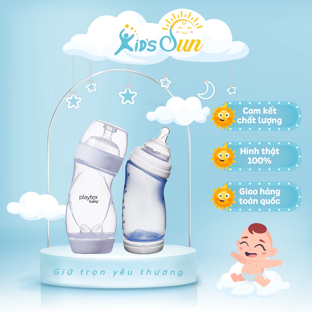 Bình Sữa Playtex Cổ Rộng