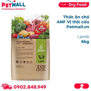 Thức ăn chó ANF 6Free Lamb 6kg - Vị thịt Cừu Petmall
