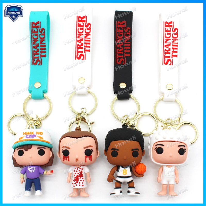 Móc Khóa Hình Nhân Vật Phim Stranger Things Disney Sáng Tạo