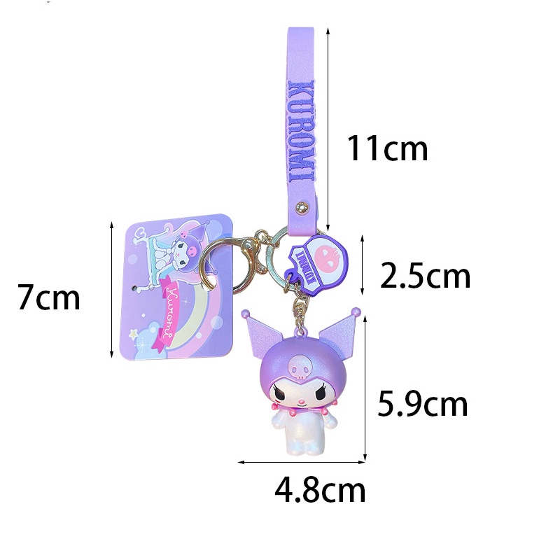 Sanrio Móc Khóa Hình Thỏ Nhồi Bông Đáng Yêu