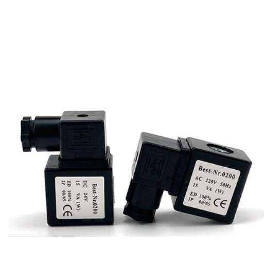 Cuộn coil 220V- 24V -12V - 380V cho van điện từ trục 13mm