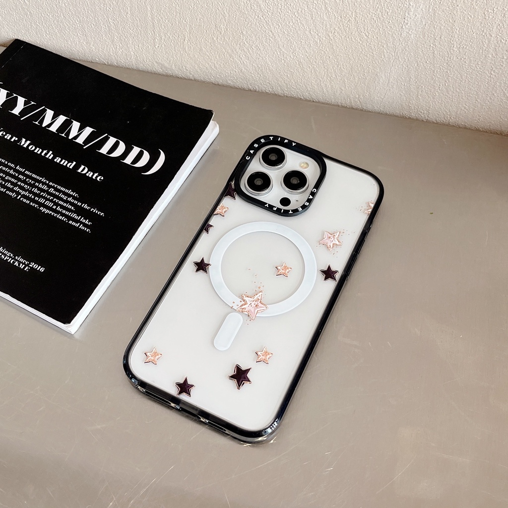Ốp Điện Thoại Từ Tính Bằng Acrylic Cho iPhone 14 pro max 13 pro max 12 pro max 14Plus 11