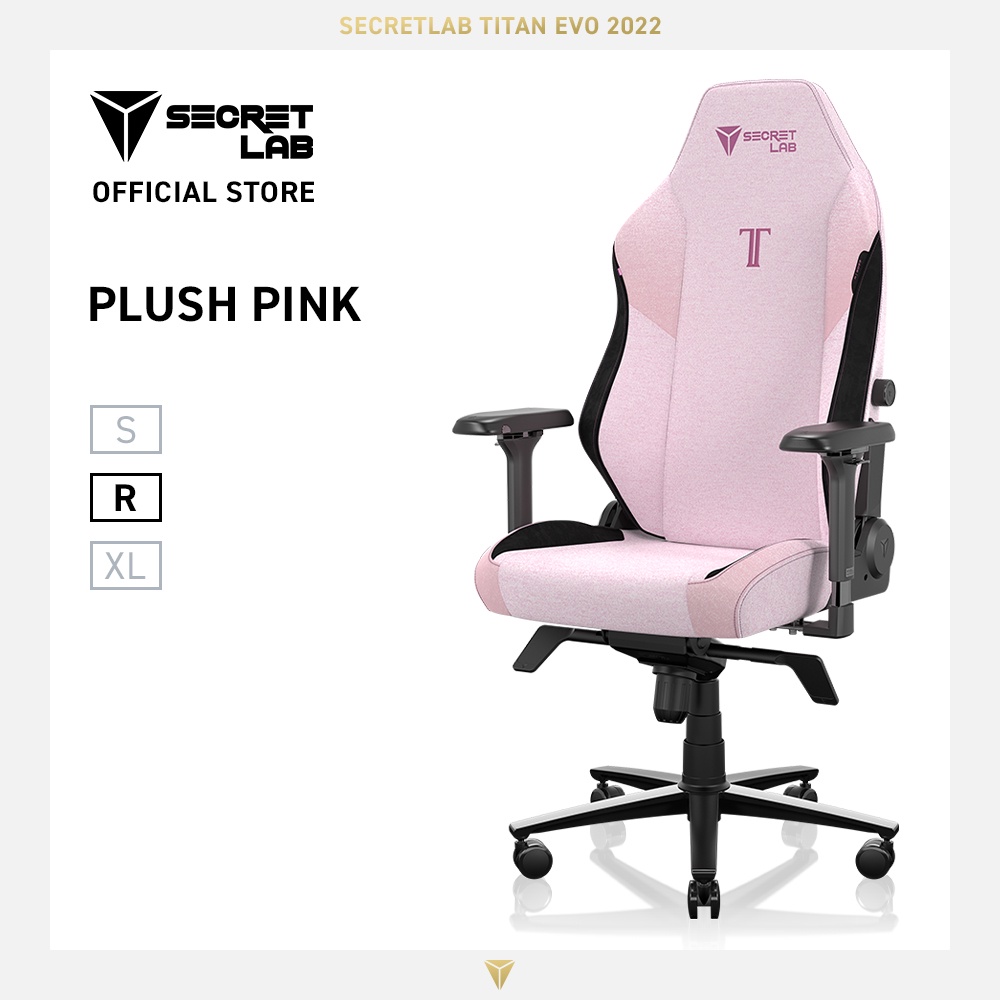 Ghế Chơi Game Secretlab TITAN Evo 2022 Vải SoftWeave™ Plus—Plush Pink