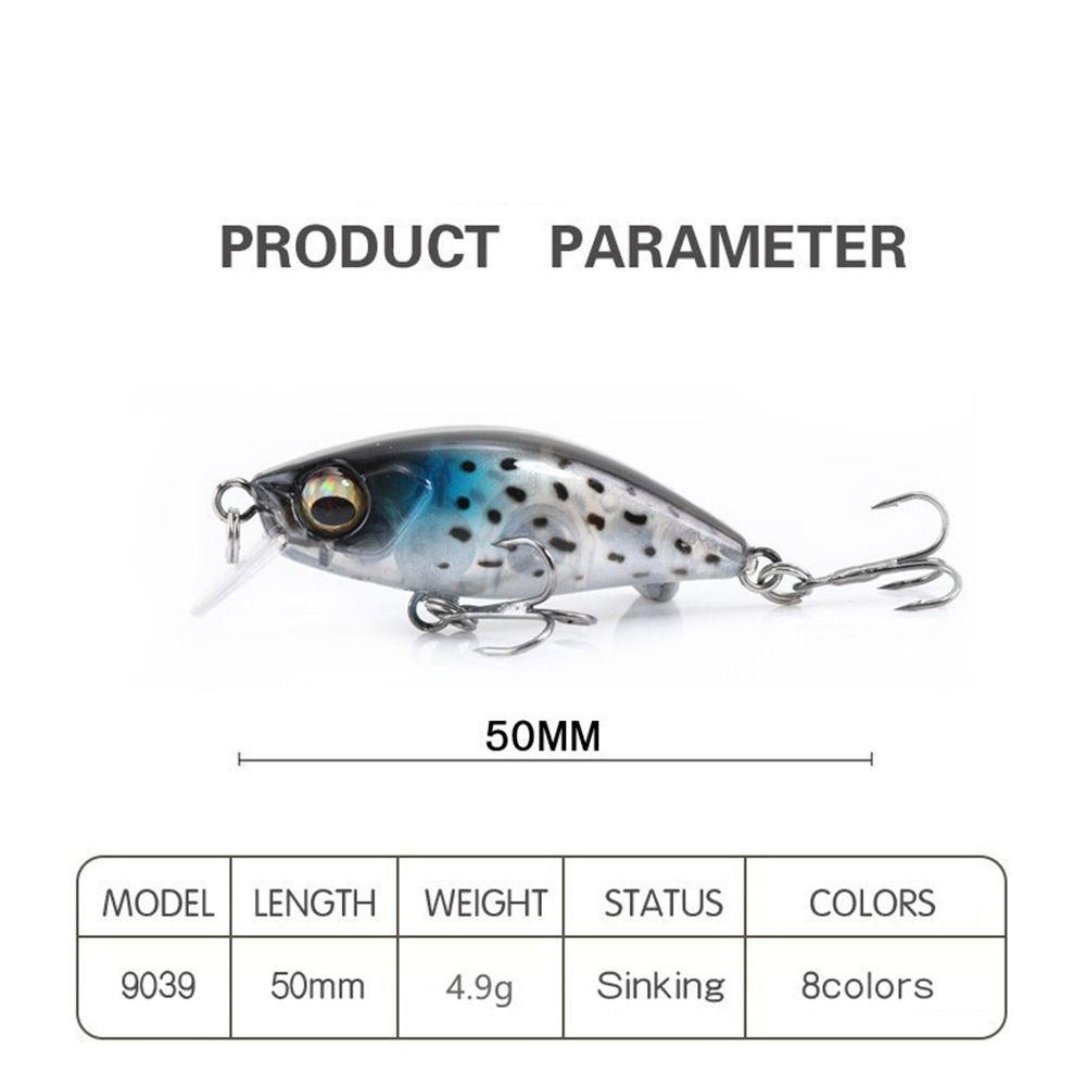 MAYSHOW 2 cái chìm :innow : aits 4,9g / 50mm :rankbaits :ackle :innow :ures